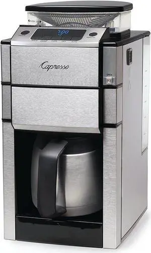 Capresso 488.05 Team Pro Plus Thermal Carafe Coffee Maker, Silver