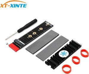 NVME Adapter Card NGFF M.2 M Key to PCI-E 1x PCI Express Converter Card with Heatsink Vertical