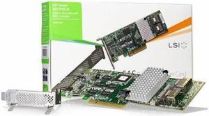 Lsi00214 (9750-8I Sgl) 8 Internal Ports Pci-E Low-Profile Sata/Sas Raid Controller