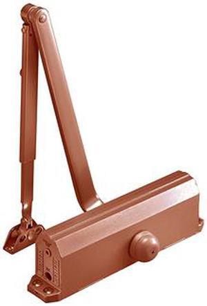 Norton, 1605BC-691, Light Bronze, Hydraulic Door Closer Heavy Duty #5, Triple Valve Back Check