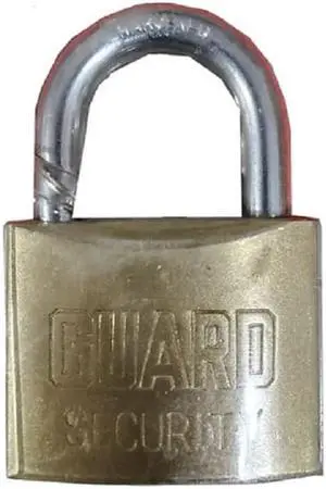 Guard Security 627-2.75 2-3/4" Solid Brass Body Padlock