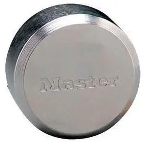 Master Lock 6271 2-7/8-inch Solid Steel Hidden Shackle Chrome Plated KEYED ALIKE