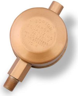 Gorton, No. 4, 1/8" Straight Vapor Equalizing, Steam Air Vent Valve