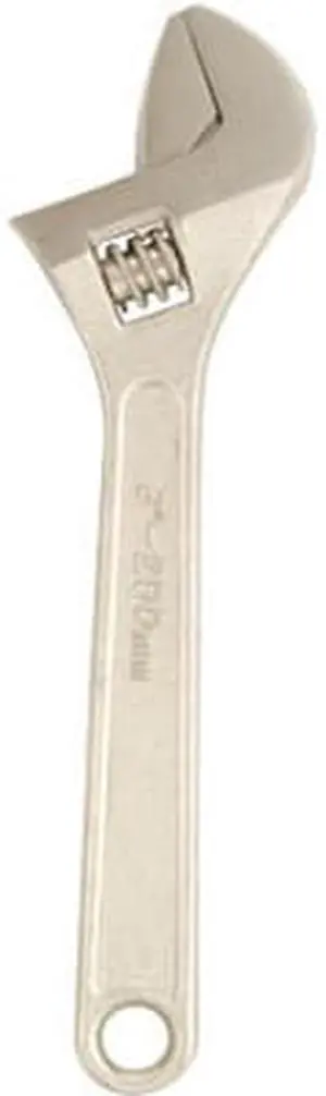 Toolsmith, 75002, 8", Adjustable Wrench, Heat Treated Forged Steel, Bare Handle