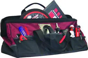 Tuff Stuff, 59116, 24", 29 Pockets, Heavy Duty Polyester Fabric, Tool Bag