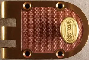 Progressive 1776/10 Grade 1 Jimmy Proof Deadlock Deadbolt Single Cylinder Lock Set, Bronze (US10)