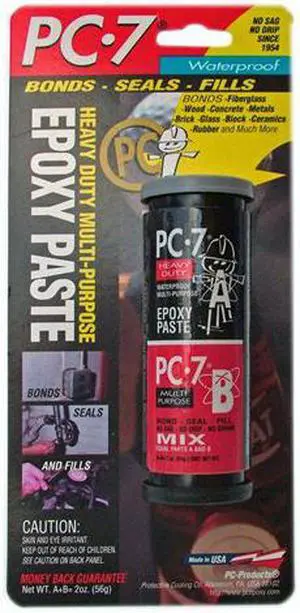 Protective Coating CO, 027776, PC-7, 2 OZ, Dark Gray, 2 Component Epoxy Paste