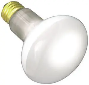 Satco 30W Frosted Medium Base R20 Reflector Incandescent Floodlight Light Bulb