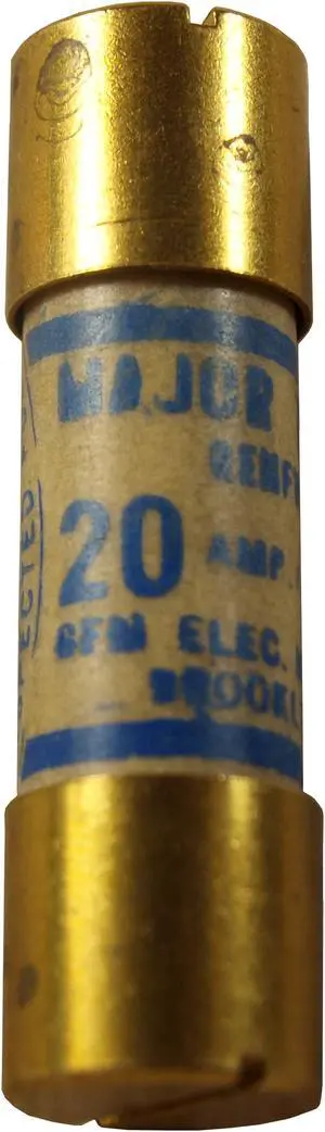 Gem Electric, (Like Bussmann REN-20), 20 Amps, Fuse, Low Voltage (Renewable), Class H