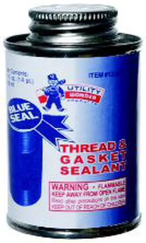 Utility Wonder Mfg., 12-615, 4 OZ (1/4 PT.) Pipe Joint Sealant, Fast Setting, Blue Seal