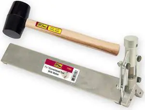 Ivy Classic, 17050, 1-1/4" Corner Bead Tool with 16 OZ Black Rubber Mallet