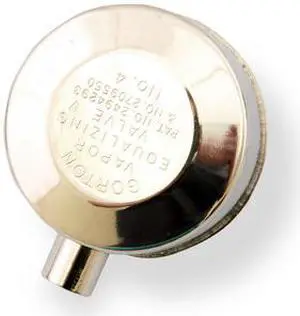 Gorton, No. 5, 1/8" Angle Vapor Equalizing, Steam Air Vent Valve