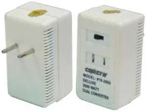 CONECT IT, 10-2000, FOREIGN TRAVEL 2000 WATT VOLTAGE CONVERTER PLUG