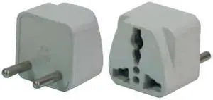 CONECT IT, 10-024, FOREIGN TRAVEL 2 Round Pin Universal Adapter Plug