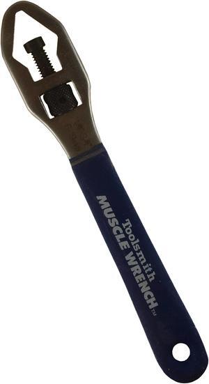 Toolsmith, 800094, 7", Muscle Wrench, Non Slip Grip Nut, Inch And Metric