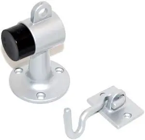 Ultra Hardware, 71016, 3-5/8" Projection Aluminum Floor Mount Door Stop