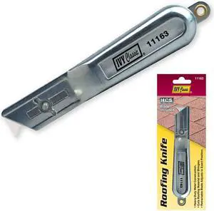 Ivy Classic, 11163, Roofing Roofers Knife With Blade, Heavy Duty Metal