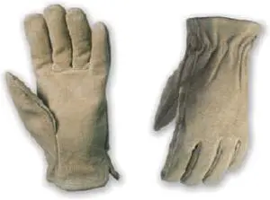 Wells Lamont, 1070M, Medium, Mens, Timber Suede Cowhide Leather Glove