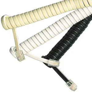 CONECT IT, 20-515IV, 15' MODULAR HANDSET CORD, IVORY