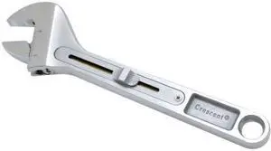 Crescent, AC10NKWMP, Rapidslide 10 Inch Adjustable Wrench 1.25" Jaw Capacity