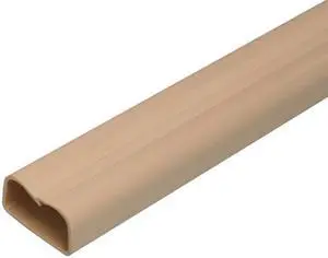 Wire Hider Premiere Raceway WireHider, FWH-13421, 1-1/2" x 48", Beige, Base Molding Self Adhesive