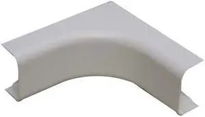 Premiere Raceway Wire Hider Wirehider, FIC-42414, 1" Inside Corner White For Self Adhesive Molding