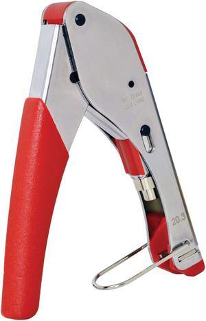 CONECT IT, CPV-00260, Heavy Duty Compression Crimp Tool For RG6 Coax Connectors