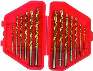 Tuff Stuff, 93513, 13 Piece High Speed Titanium Drill Bit Set