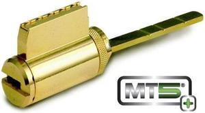Mul-t-lock Cylinder For Schlage / Arrow D, E, F Single Cylinder Deadbolt, Brass, HIGH SECURITY, MT5 + KEYWAY
