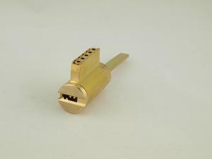 Maxtech (Like Mul-t-lock KIKSH, KIKARM, KIDSH), KIK Key In Knob & Deadbolt Cylinder Plug Schlage & Arrow Type, Brass US3, For Knob & Lever Replacement, HIGH SECURITY, 006 KEYWAY