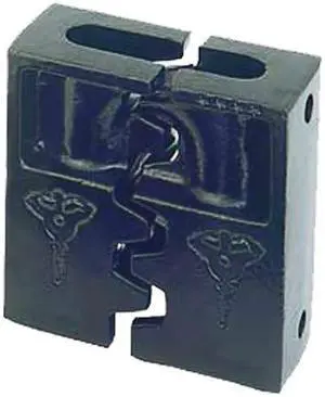 Mul-T-Lock HASPS10 Hasp for #10 Removable Shackle C Series Padlock HIGH SECURITY