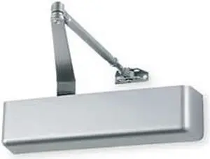 EM-D-KAY, 9000BCA, Aluminum, Grade 1 Hydraulic Door Closer Spring Power Adjustable From 2 to 6, Adjustable Triple Valve Back Check