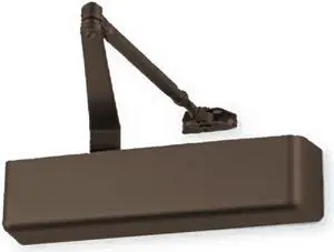 EM-D-KAY, 9000BCD, Duranodic, Grade 1 Hydraulic Door Closer Spring Power Adjustable From 2 to 6, Adjustable Triple Valve Back Check