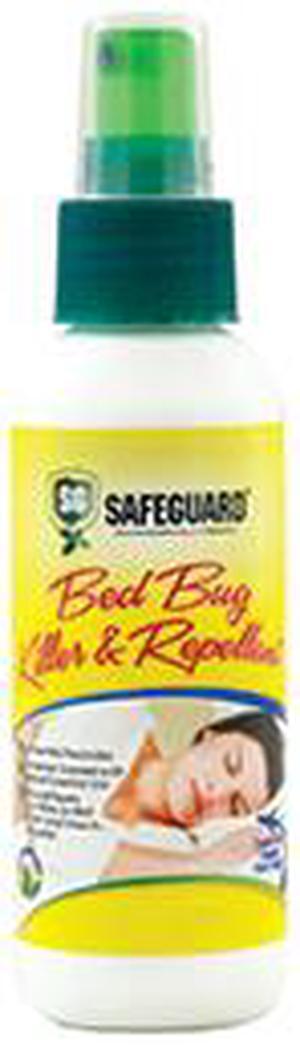 Safeguard Organic, 619, 2 OZ, Organic Bedbug Bed Bug & Dust Mite Killer Repellent Travel Size