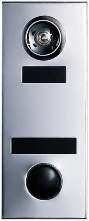 AF Florence - Auth Chimes, 686101, Anodized Aluminum, Door Viewer And Non Electric Chime Combination, Chime Door Viewer