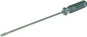 Tuff Stuff, 53224, 3/16" X 10" Long Shaft Slotted Screwdriver Screw Driver