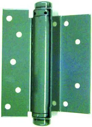 Tuff Stuff, 86560, 1 Pair, 6" X 6", Prime Coated, Half Surface Single Action Spring Hinges