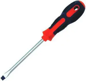 Tuff Stuff, 53024, 5/16" X 6" Slotted Screwdriver Chrome Vanadium Ergo Handle