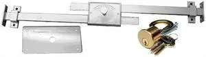 Progressive Hardware, DBL-01-36, Double Bar Fox Police Lock, Fits Doors 34" - 38"