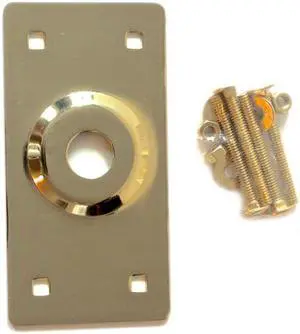Tuff Stuff, 314, Polished Brass, Rim Lock Cylinder Guard Plate Bubble