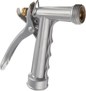 Aqua Plumb, 562, Zinc, Super Pistol Grip, Hose Nozzle, With Threaded End