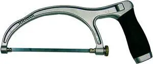 Tuff Stuff, 50324, 6" Mini Hi-Lo Aluminum Hacksaw Frame With Special Blade, Ergo Grip