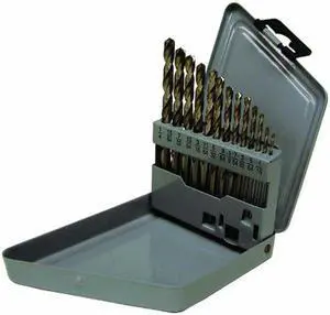 Tuff Stuff, CB13PCMC, 13 Piece Cobalt Drill Bit Set 1/16" To 1/4" Metal Case