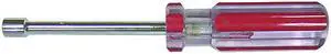 Tuff Stuff, 53307, 1/2" x 4", Round Solid Nut Driver