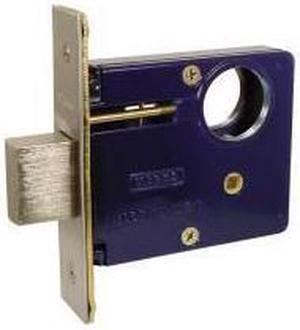 Marks, 3/26D, Satin Chrome US26D, Series 3 Mortise Armored Deadlock Body Brass 2-3/4" BackSet