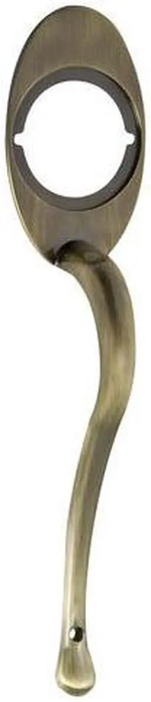Ultra Hardware, 31629, Antique Brass US5, Decorative Slip Over Handle, Curved Colonial Handle