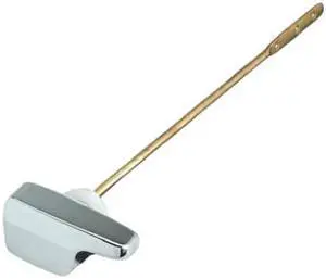 William Harvey Master Plumber, 091265, Side Mount Chrome Toilet Tank Flip Flush Lever, For Eljer Brand Toilets
