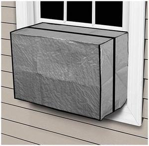 CZAC3, 18" x 27" x 22" x 6 Mil, Medium, Outside Outdoor Window Air Conditioner Cover