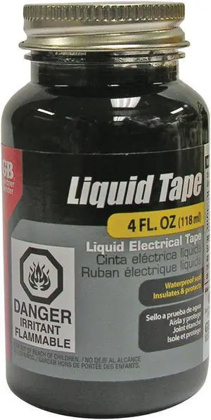 Gardner Bender 4 Oz. Black Electrical Liquid Tape LTB-400