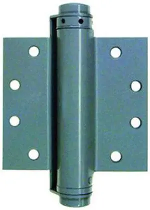 Tuff Stuff, 86645, 1 Pair (2 Hinges), 6" X 4-1/2" (4-1/2" Leaves), Prime Coated, Full Mortise Single Action Spring Hinges